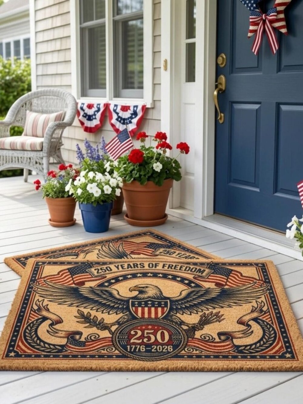 250 Years of Freedom USA Doormat